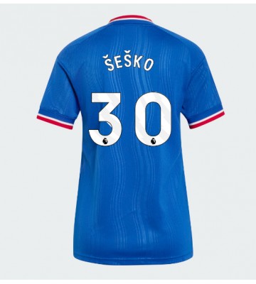 Manchester United Benjamin Sesko #30 Udebanetrøje Dame 2026-27 Kortærmet Manchester United Benjamin Sesko #30 Udebanetrøje Dame 2026-27 Kortærmet